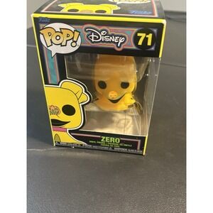 Funko Pop! Nightmare Before Christmas Zero Black Light #71 Vinyl Figure